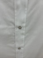 New Men’s ELY Cattleman White Long Sleeve Pearl Snap 19.5 2XL F-56