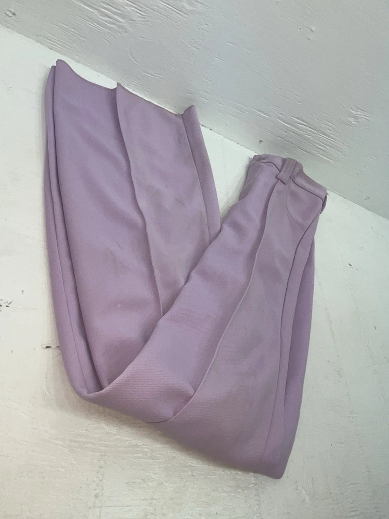 New Vintage Purple Polyester Pants #5450087 VV-23