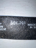New Black Genuine Leather M & F Tooled 24” Belt #3010201 NN-80