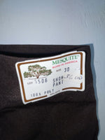 New Vintage Brown Mesquite Polyester Pants #5506 OO-82