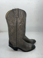 New Women’s Grey Texas Brand Cowboy Boots. 4902 7 M. 18-49