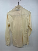 New Women’s Town And Country Yellow Long Sleeve Button Up Size 32 YY-93