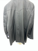New Men’s Black Circle S Suit Coat 50L #CC1929 WW-60