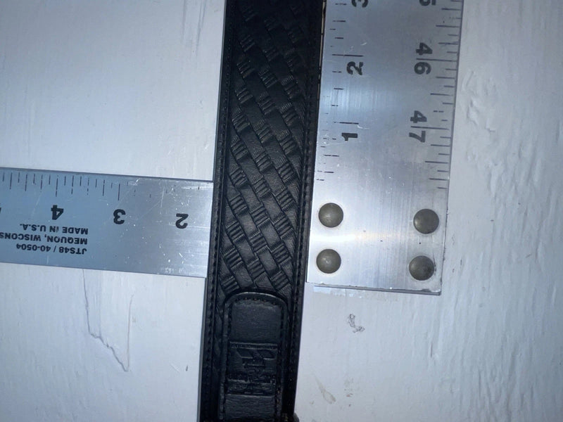 New Black Genuine Leather HD Xtreme Tooled 46” Belt #N2712801 NN-128