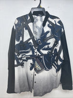 New Women’s Brooks & Dunn Designed Long Sleeve Button Up XL TT-39