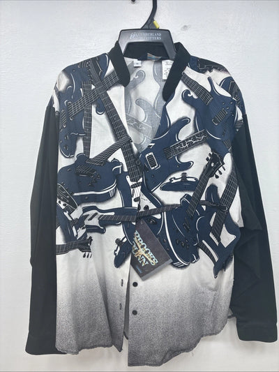 New Women’s Brooks & Dunn Designed Long Sleeve Button Up XL TT-39