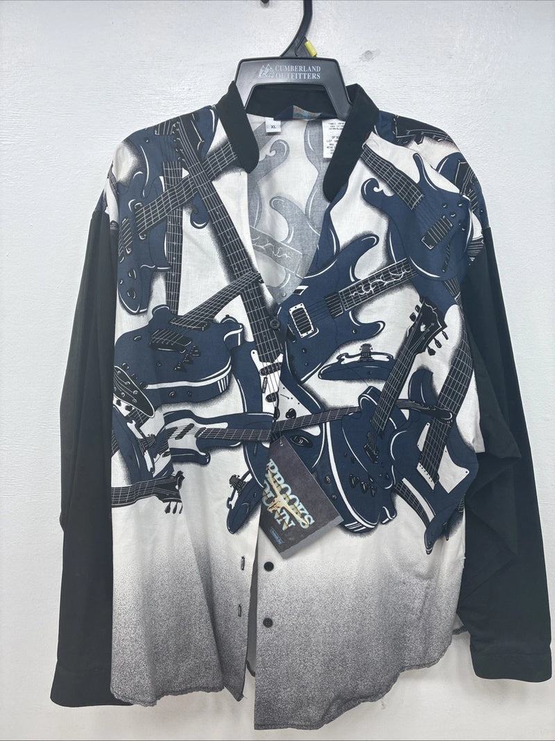 New Women’s Brooks & Dunn Designed Long Sleeve Button Up XL TT-39