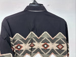 New Women’s Brooks & Dunn Western Design Long Sleeve Button Up Medium YY-113