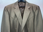 New Men’s Mesquite Brown Suit Jacket 50R #6487 Y-609