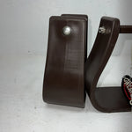 New Weaver Brown Plastic Deep Roper 3” Stirrups #30-1138 FF-5