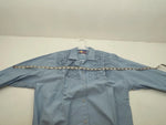 New Women’s Blue Cricket By The Creek Long Sleeve Button Up Shirt M 3B-100