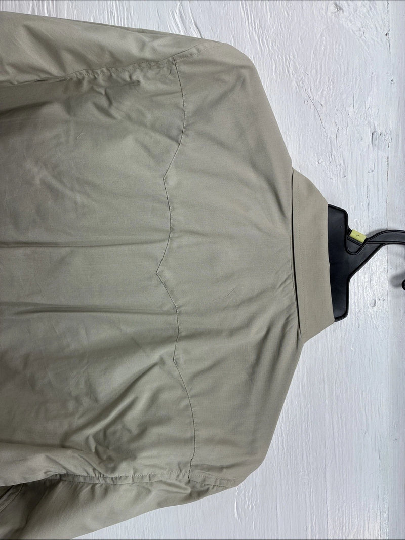 New Men’s White Horse Green Long Sleeve Pearl Snap Large CC-30
