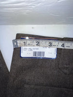 New Vintage Brown Circle S Polyester Pants #CP4776 OO-5
