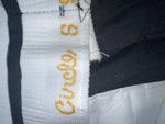 New Vintage Black Circle S Polyester Pants #8541 SS-29