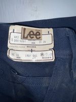 New Vintage Blue Lee Polyester Pants #2004041 OO-89