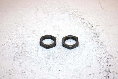 1987 Honda Atc 90a Oem Rear Axle Jam Nut Pair 90307-968-000 AH57