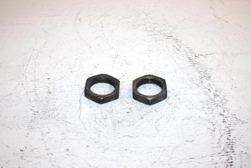 1987 Honda Atc 90a Oem Rear Axle Jam Nut Pair 90307-968-000 AH57