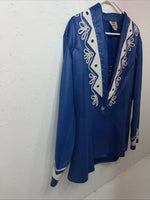 New Women’s 1849 Authentic Ranchwear Blue Western Show Jacket L UU-65