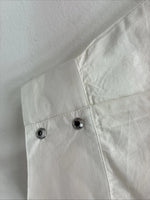 New Women’s Cumberland White Gem Long Sleeve Pearl Snap Size XL KK-84