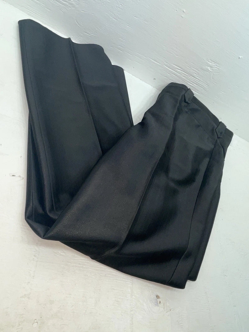 New Vintage Black Circle S Polyester Pants #CP5091 VV-22