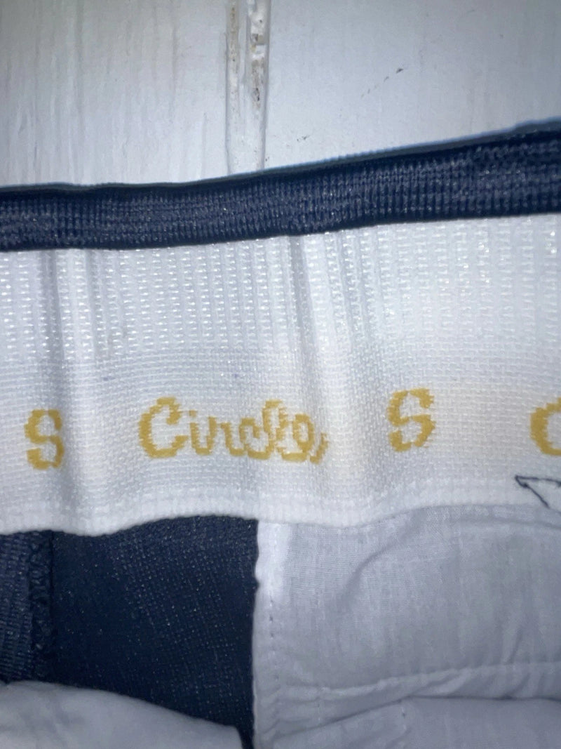 New Vintage Blue Circle S Polyester Pants #CP5091 OO-15