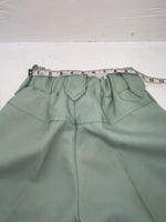 New Vintage Green Panhandle Slim Polyester Pants 3A-55