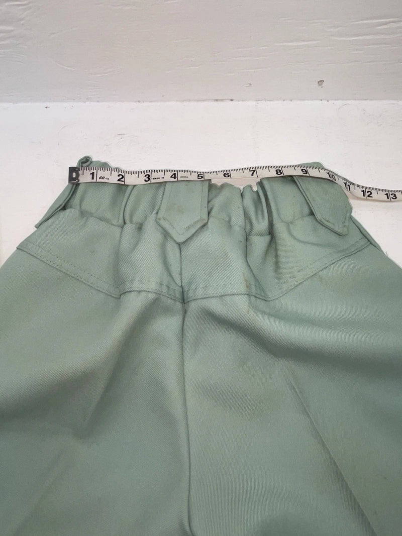 New Vintage Green Panhandle Slim Polyester Pants 3A-55