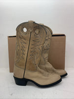 New Men’s Cream Texas Brand Cowboy Boots. 7899 10.5 10 1/2 D. 6-71