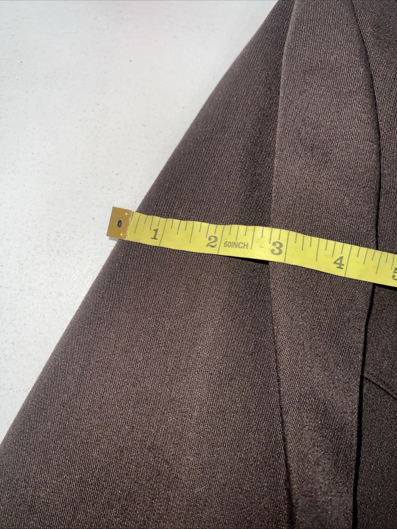 New Men’s Circle S Brown Suit Jacket 48L #1929 S-608