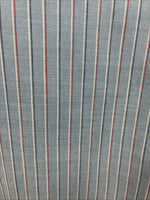 New Men’s ELY Cattleman Blue Stripe Long Sleeve Pearl Snap XL H-82