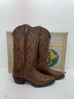 New Men’s Brown Texas Brand Cowboy Boots. 7311 10 D. 6-42