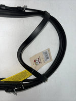 New Silver Fox Black Full Weymouth Show Bridle #20-05677-2-0 BB-36 