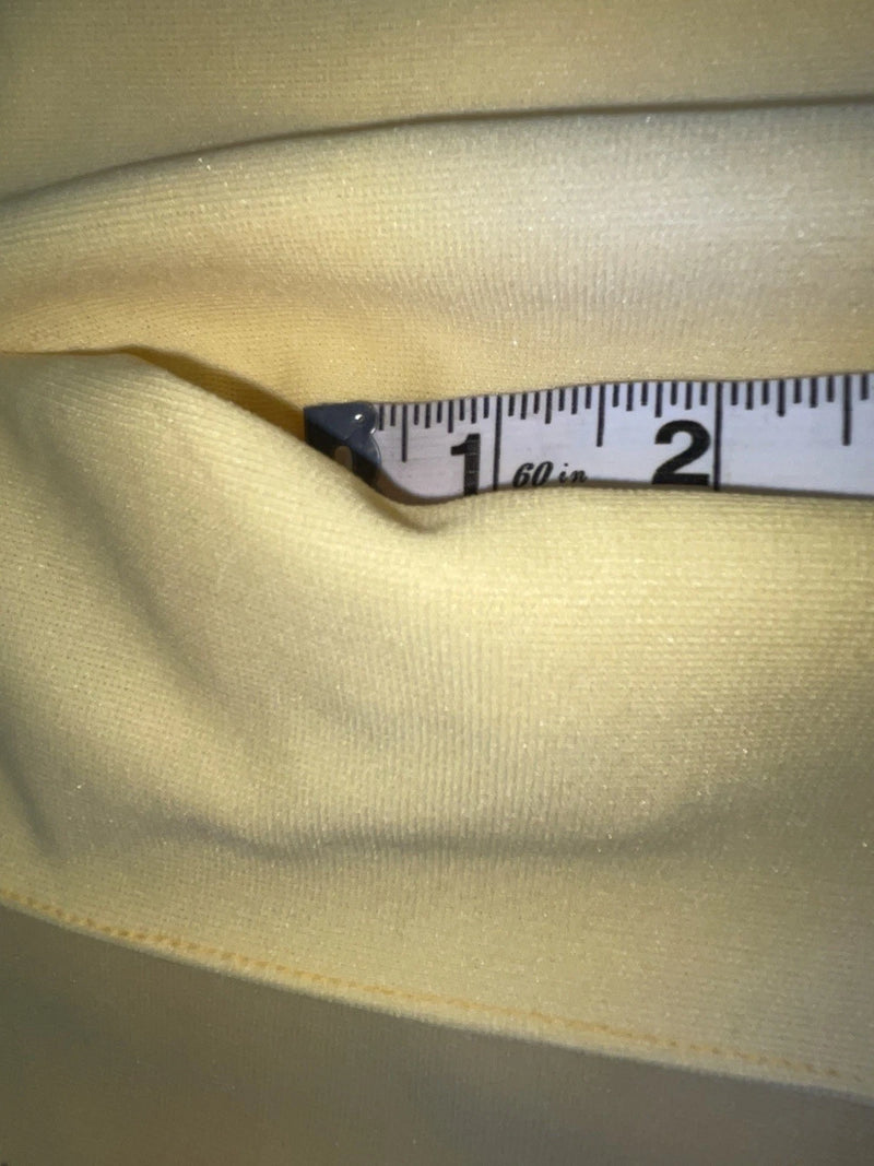 New Vintage Yellow Western Heritage Polyester Pants #G31 3A-89