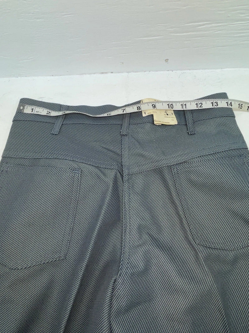 New Vintage Black Speckled Miller Polyester Pants #2624 3A-80