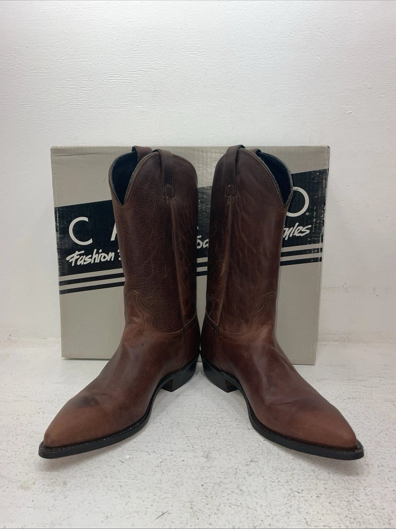 New Men’s Brown Capezio Cowboy Boots. M C 611 8 D. 3-146