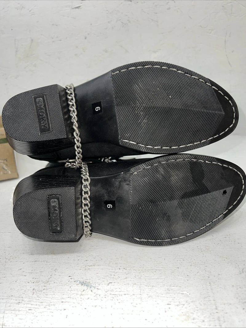 New Women’s Black Smoky Mountain Cowboy Boots. 3283 Y 6. 19-30