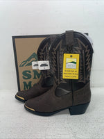 New Men’s Brown Smoky Mountain Cowboy Boots. 1073 Y 5. 2-76