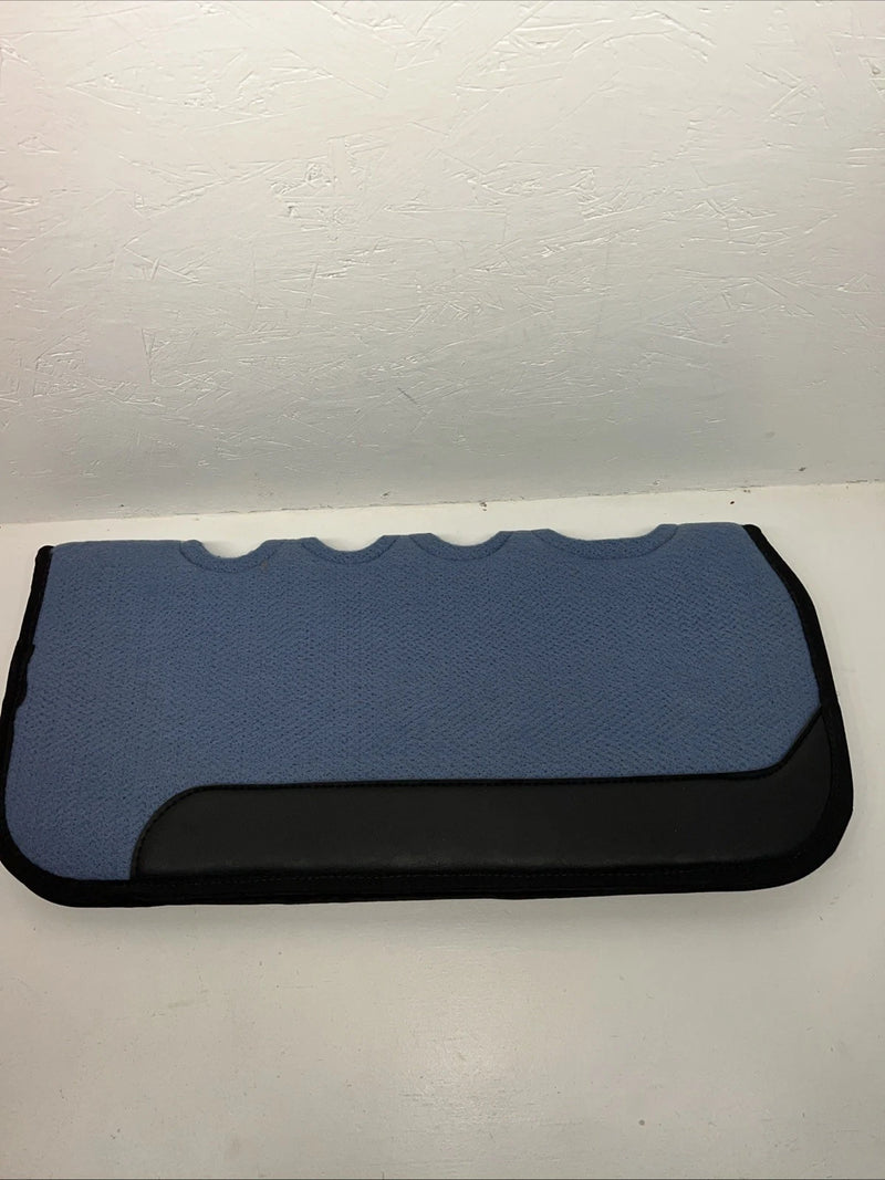 New ABetta Blue Cut Out Fleece 32x30 Saddle Pad #122458 Pad-11