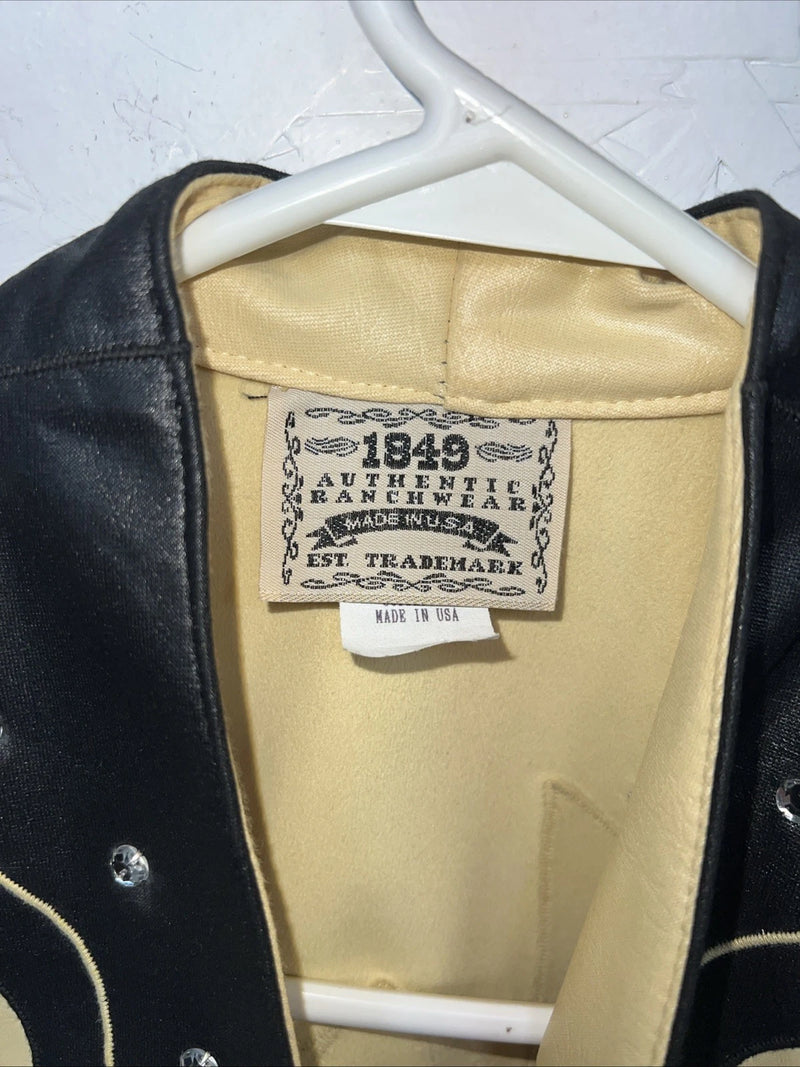 New Women’s 1849 Authentic Ranchwear Yellow Show Jacket 2XL #77872 RR-25