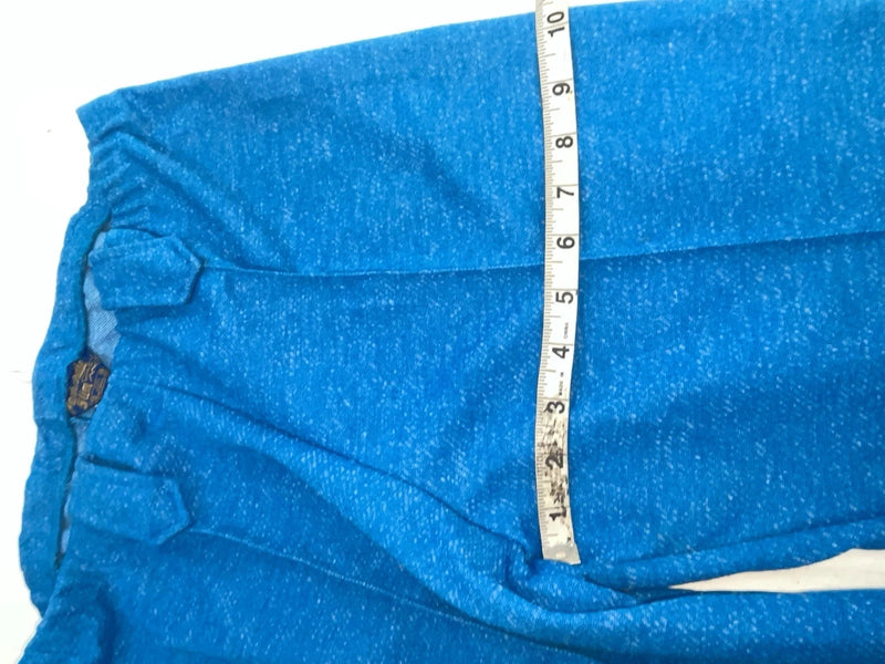 New Vintage Blue Panhandle Slim Polyester Pants #1238 SS-25
