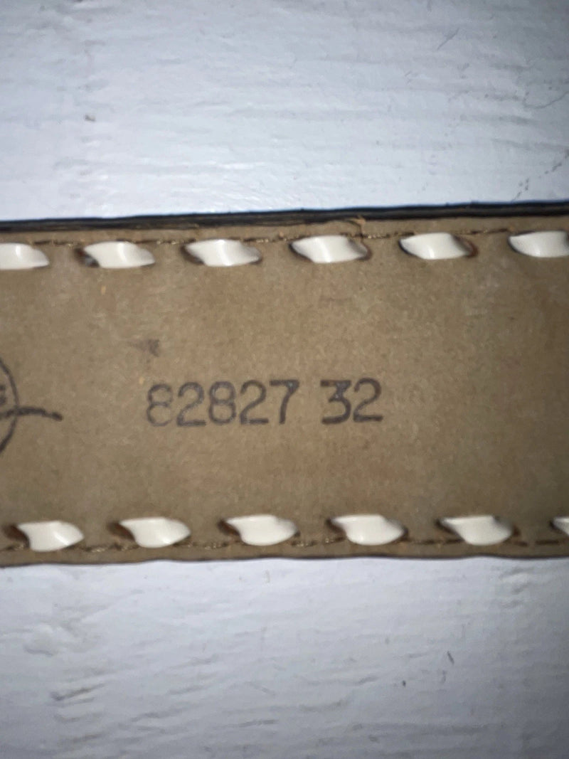 New Brown Genuine Leather Longhorn Tooled 32” Belt #82827 JJ-1