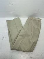 New Vintage Cream Lee Polyester Pants #2084612 ZZ-18