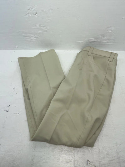 New Vintage Cream Lee Polyester Pants #2084612 ZZ-18