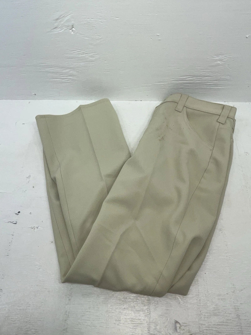 New Vintage Cream Lee Polyester Pants #2084612 ZZ-18