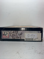 New Men’s Gray Lace Up Texas Brand Cowboy Boots. 8-97