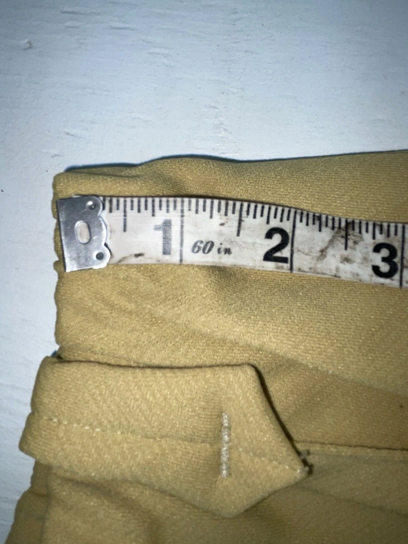 New Vintage Yellow Fenton Polyester Pants #310 VV-47