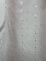 New Women’s White Horse White Designed Short Sleeve Pearl Snap Large II-88