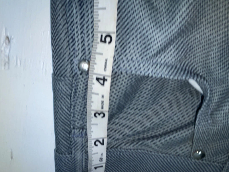New Vintage Black Speckled Miller Polyester Pants #2624 3A-80