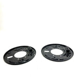 87 Suzuki Quadrunner LT4WD OEM Front Brake Backing Plate Set 54810-19B11 AS28