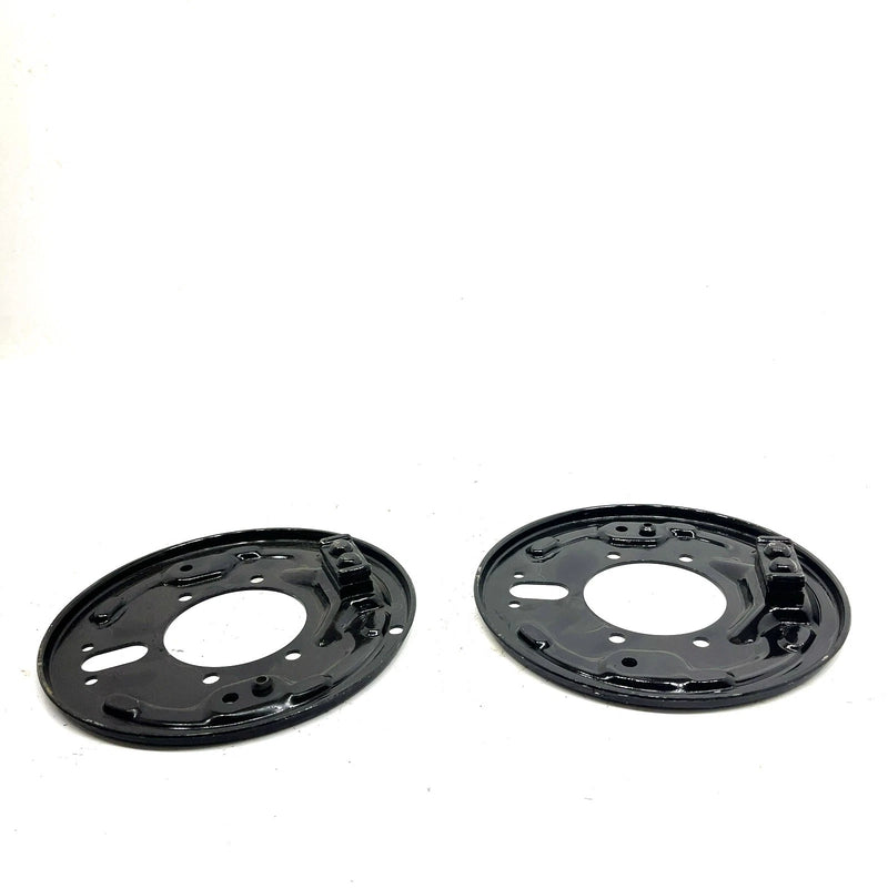 87 Suzuki Quadrunner LT4WD OEM Front Brake Backing Plate Set 54810-19B11 AS28